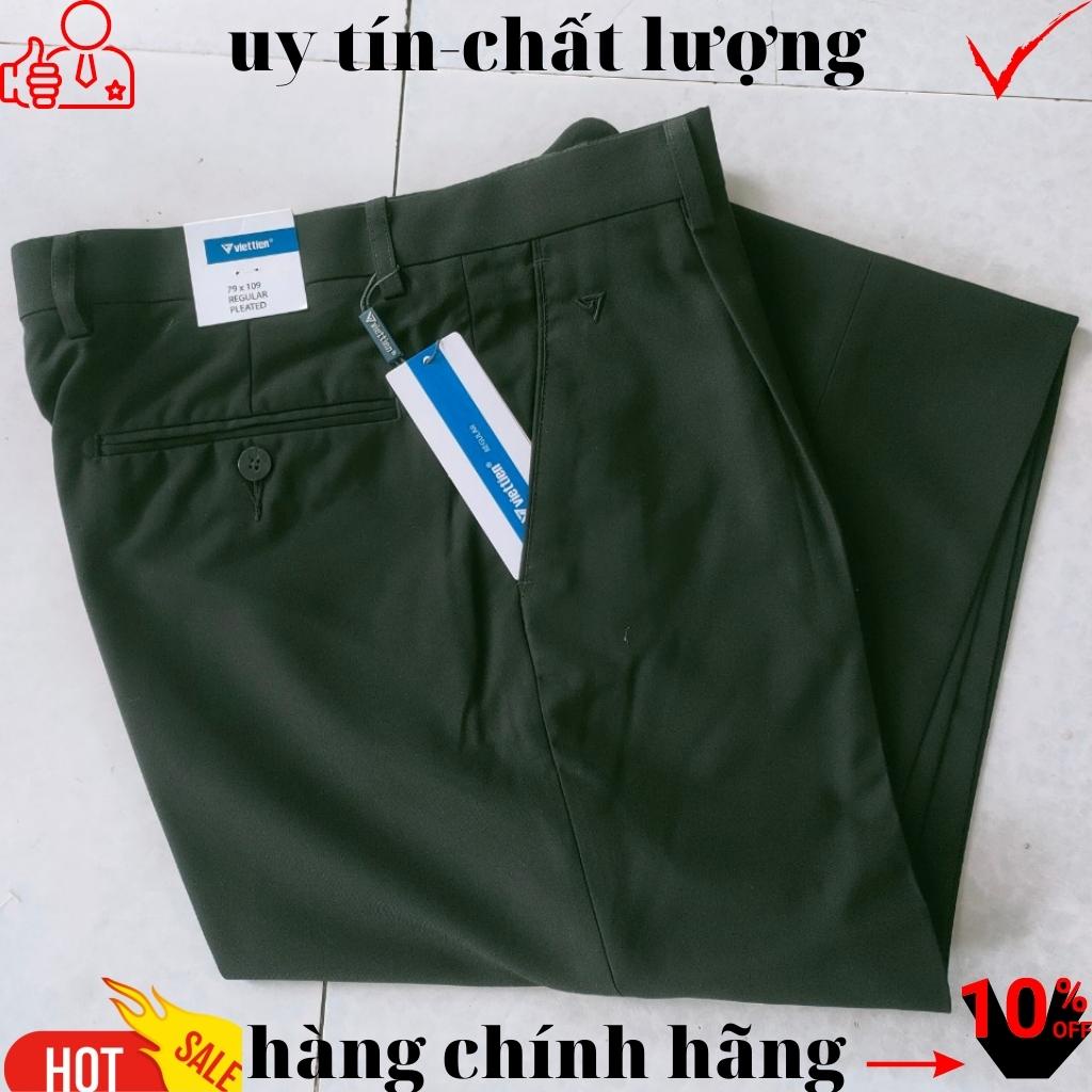 quần tây việt tiến nam dành cho công sở.2 màu cơ bản đen - xanh đen