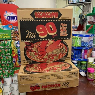 thùng mì koko mi đại tôm chua cay 30 gói×90g