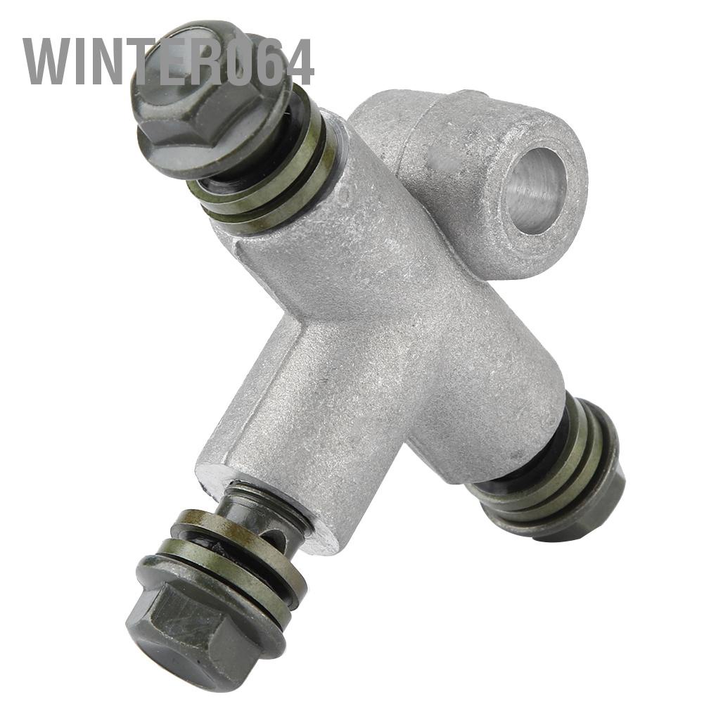 Xe Máy ATV Thủy Lực 3 Phanh Dầu Vòi Adapter Ống Khớp Nối Tee 10mm Winter064
