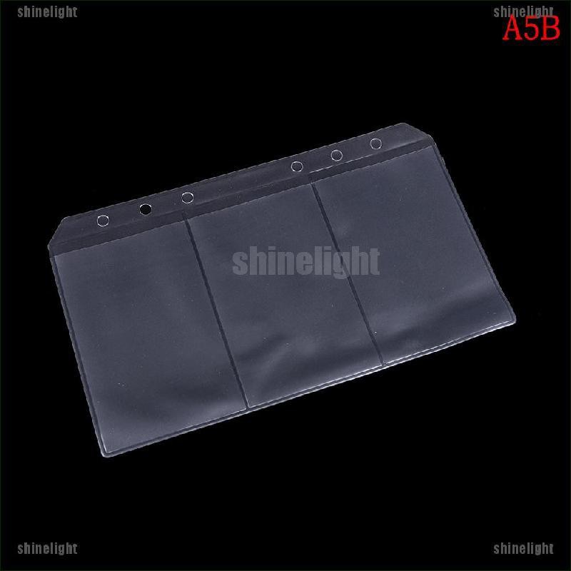 Bìa PVC Trong Suốt Cho Tài Liệu A5 / A6