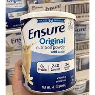 Mẫu mới date 2022 sữa ensure original mỹ -397g