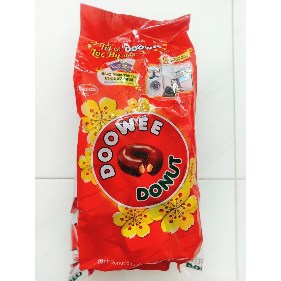 BÁNH DONUT DOOWEE , GÓI 12 CÁI