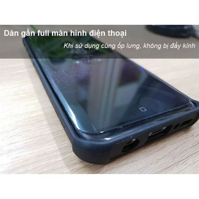 KÍNH CƯỜNG LỰC SS S8/ S8+/ S9/ S9+ FULL KEO UV XỊN, DỄ THÁO (COD KHÁCH Ở XA CÓ KÈM ĐÈN CHIẾU UV XỊN)