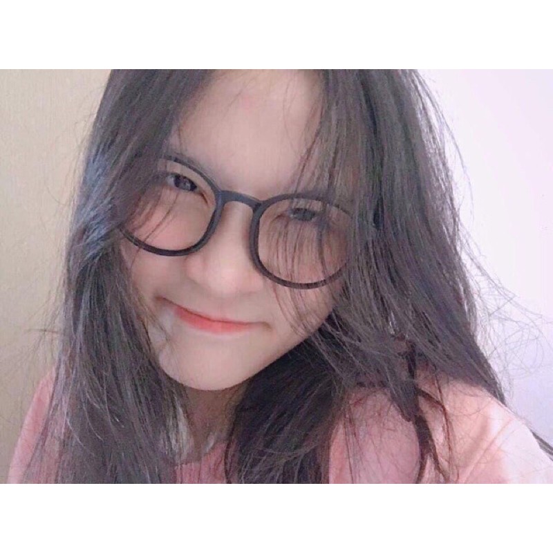 Gọng kính giả cận mắt tròn vivo BucShop dành cho nam nữ