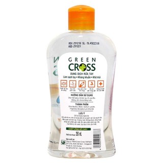 Gel Rửa Tay Green Cross Táo 250ml