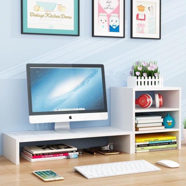 Kệ sách để bàn 3 tầng, giá sách mini kệ đa năng  gỗ MDF phủ Melamin decor góc học tập, làm việc 25x20x28 TAGO ND11