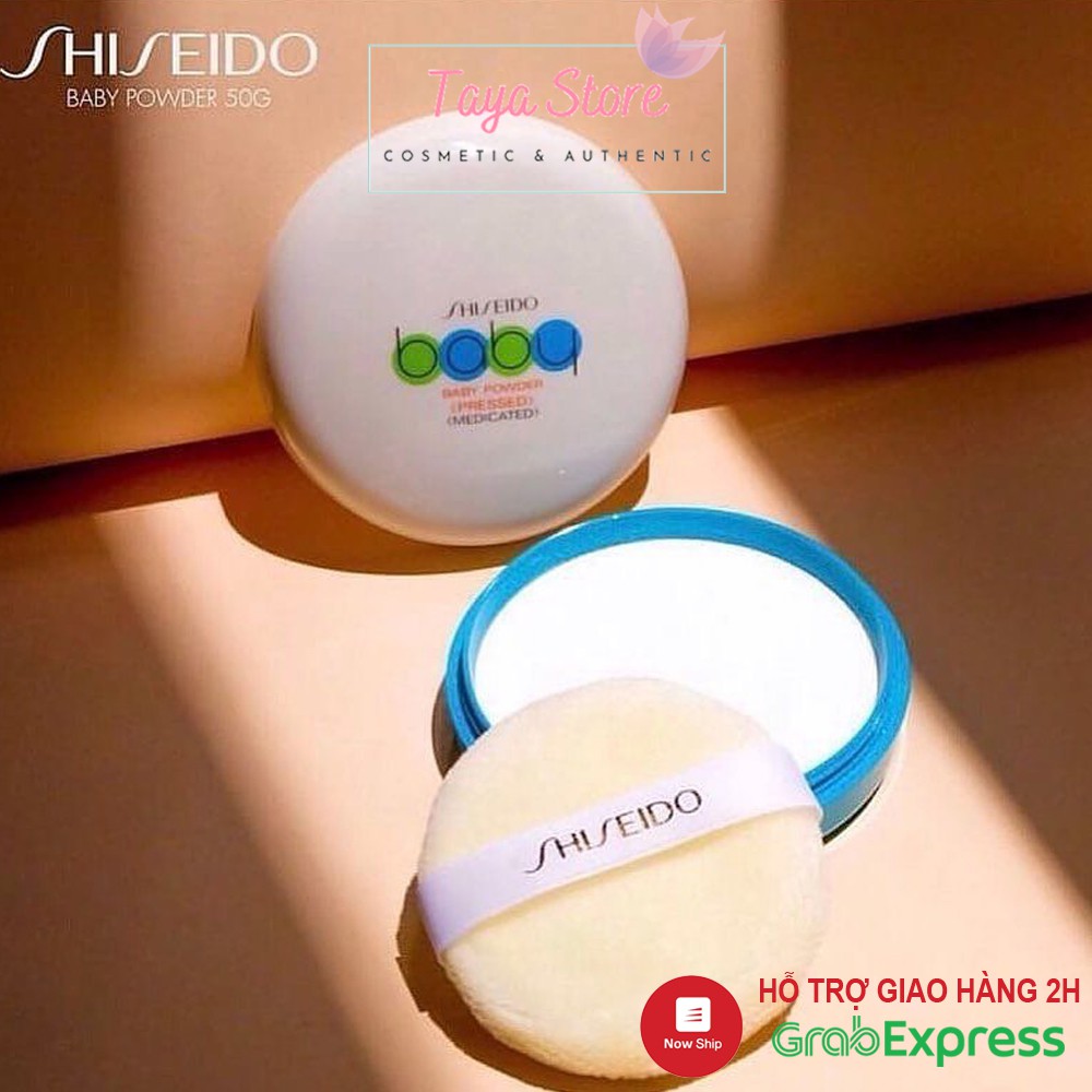 Phấn phủ kiềm dầu Shiseido kiềm dầu Baby Powder Pressed 50g Nhật Bản