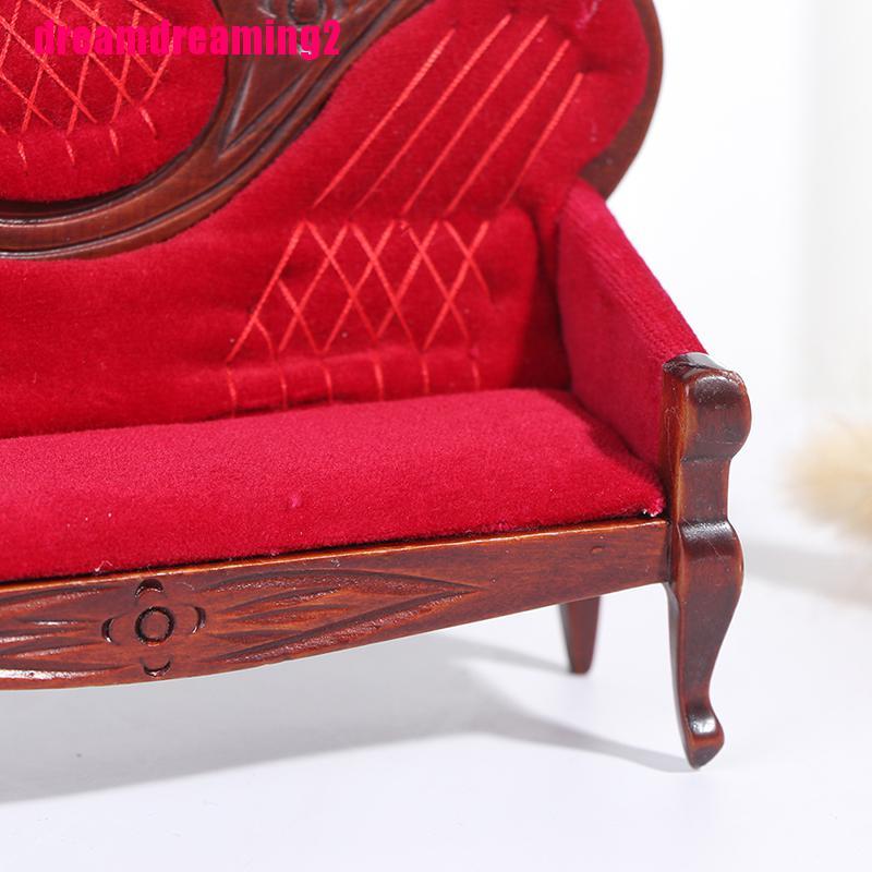 Mô Hình Ghế Sofa Mềm Mại Trang Trí Nhà Búp Bê Tỉ Lệ 1: