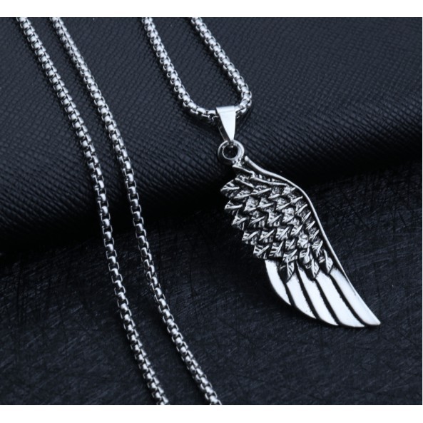 Dây Chuyền Nam Nữ Titan Angel Wing - Vòng Cổ Nam Nữ [ FREE SHIP ]