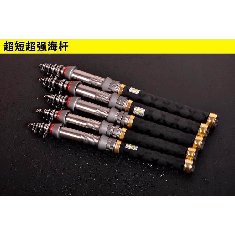 Cần Câu Cá Mini 1.3-2.4M 8-12 Đoạn Bằng Sợi carbon Chất Lượng Cao