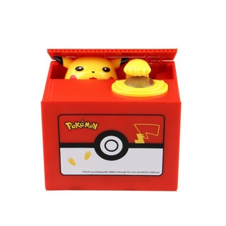 Ống Heo Tiết Kiệm Hình Mèo Hoạt Hình Pikachu Phát Nhạc Sáng Tạo