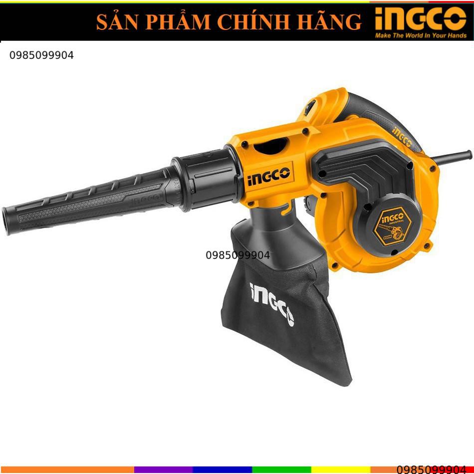 Máy thổi bụi hút bụi cầm tay dọn vệ sinh phòng nét bàn phím văn phòng thổi lá 800W INGCO AB8008