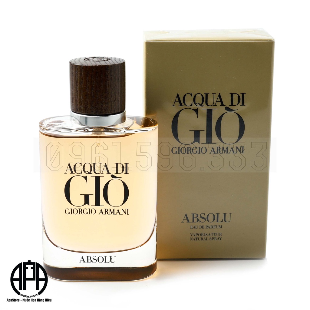 Nước Hoa Nam Acqua di Gio Absolu Giò Nâu Chai 10ml