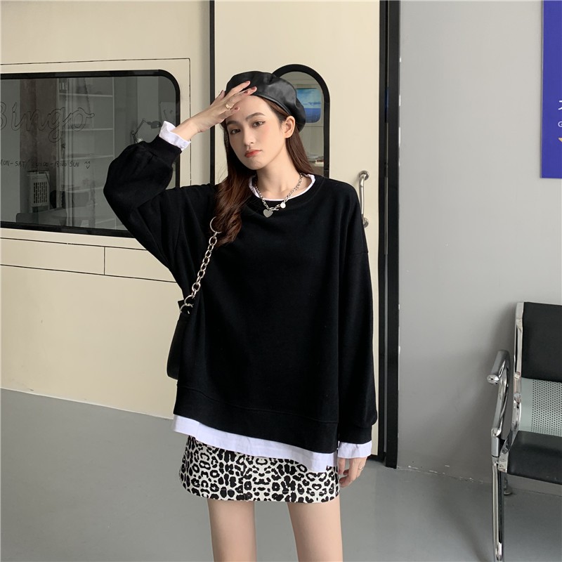 Áo SWEATER Trơn 6 Màu Unisex