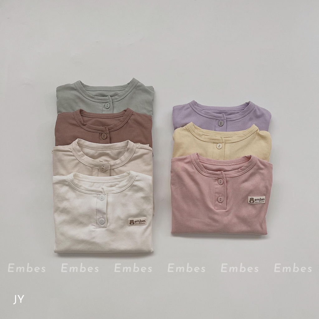 Bộ dài tay bé gái, bộ thu đông cho bé gái thun gân tăm thanh hằng baby 7kg đến 17kg