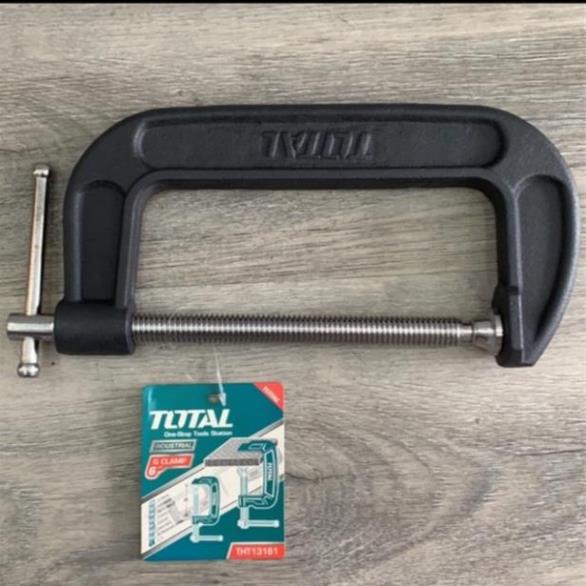 Cảo chữ C Kẹp gỗ chữ G ( C) 4 5 6 &quot;  inch Total 4 &quot; THT13141,  5&quot; THT13151, 6&quot; THT13161 Chất liệu thép cao cấp