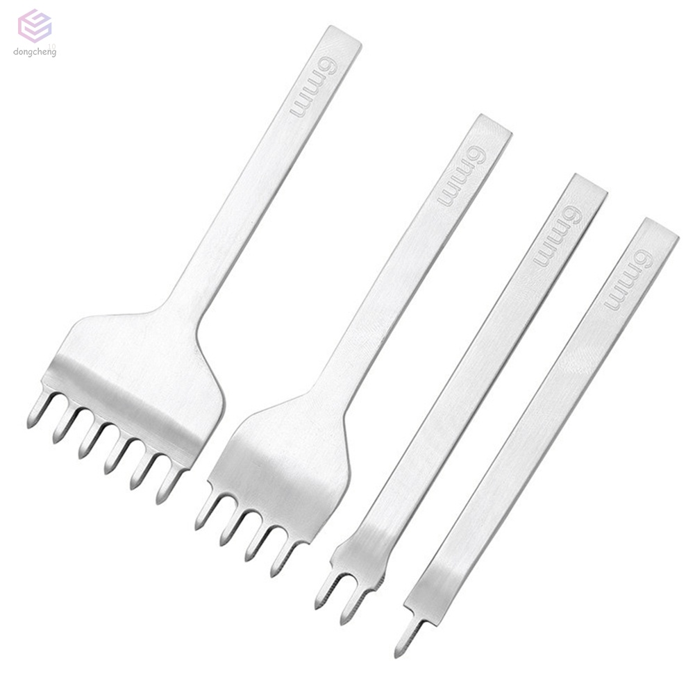 Dụng Cụ Đục Lỗ Đồ Da Thủ Công Chất Liệu Thép 3/4/5/6mm