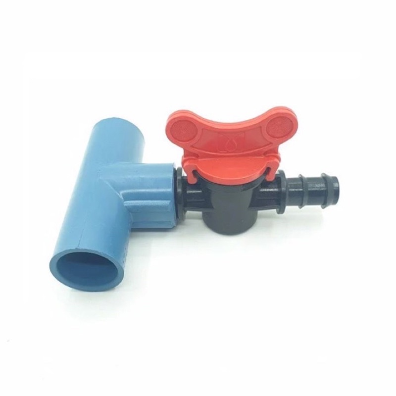 Van khởi thuỷ 16mm ren ngoài 21 chuyên dùng khoá ống LDPE trong hệ thống tưới nước