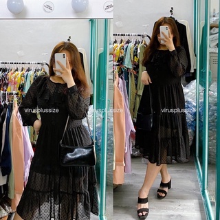 [virusplussize]Đầm PRIMARK BIGSIZE đầm đen