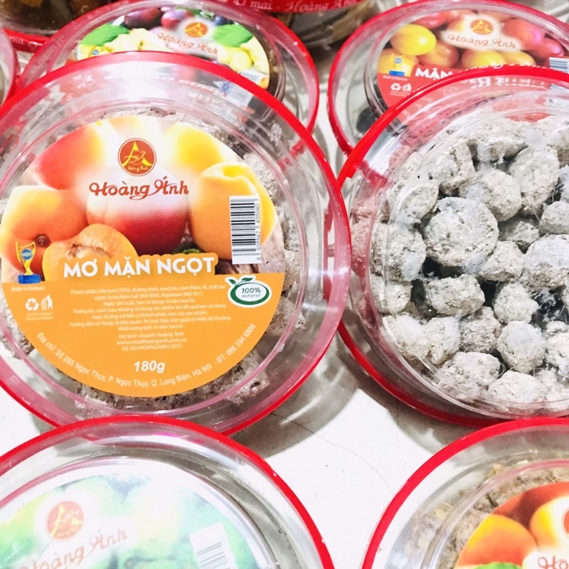 Ô Mai Hoàng Ánh 180g -đặc sản Hà Nội Phố