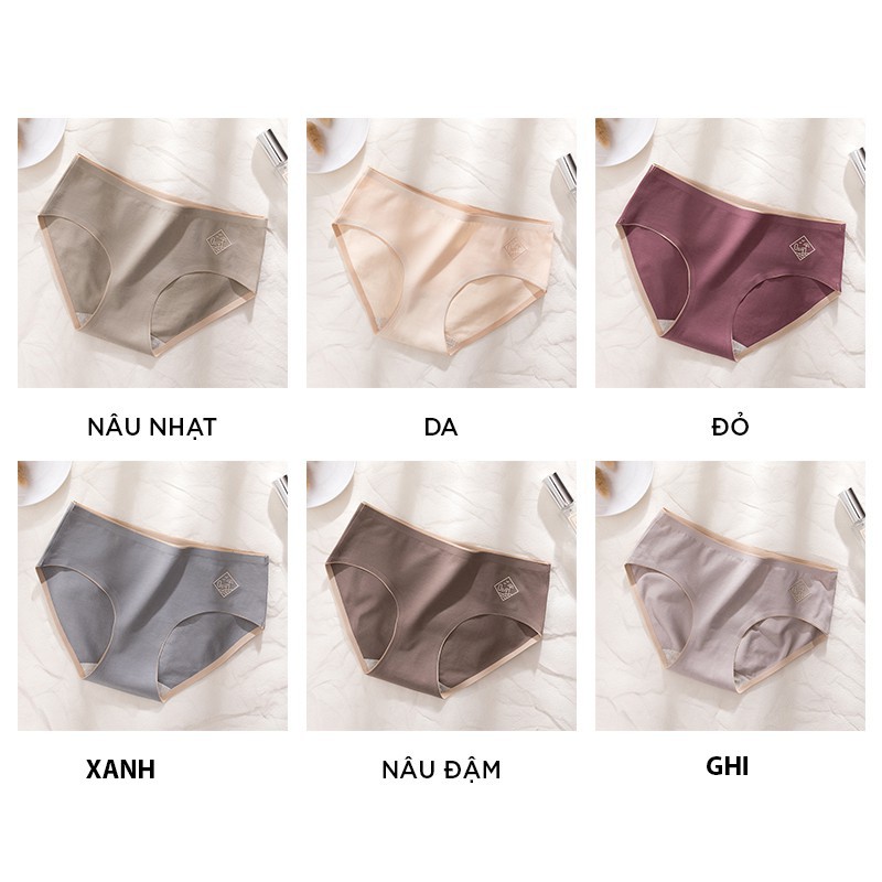 Quần Lót Nữ Cotton O2 kháng khuẩn không đường may QC01 | BigBuy360 - bigbuy360.vn