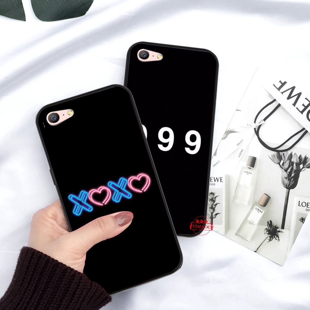 Ốp lưng nền đen in hình màu neon nhiều mẫu mã cho điện thoại OPPO A3S A5 A37 A39 A5S A7 A59 F1S F3 A1 F5 F7 F9 60C | BigBuy360 - bigbuy360.vn