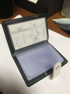 Sổ đựng card da 7159