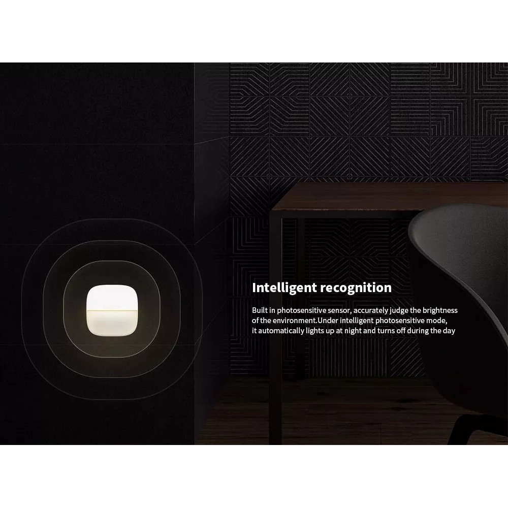 Đèn ngủ plug-in Xiaomi Yeelight  đèn ngủ cảm biến ánh sáng-YLYD09YL