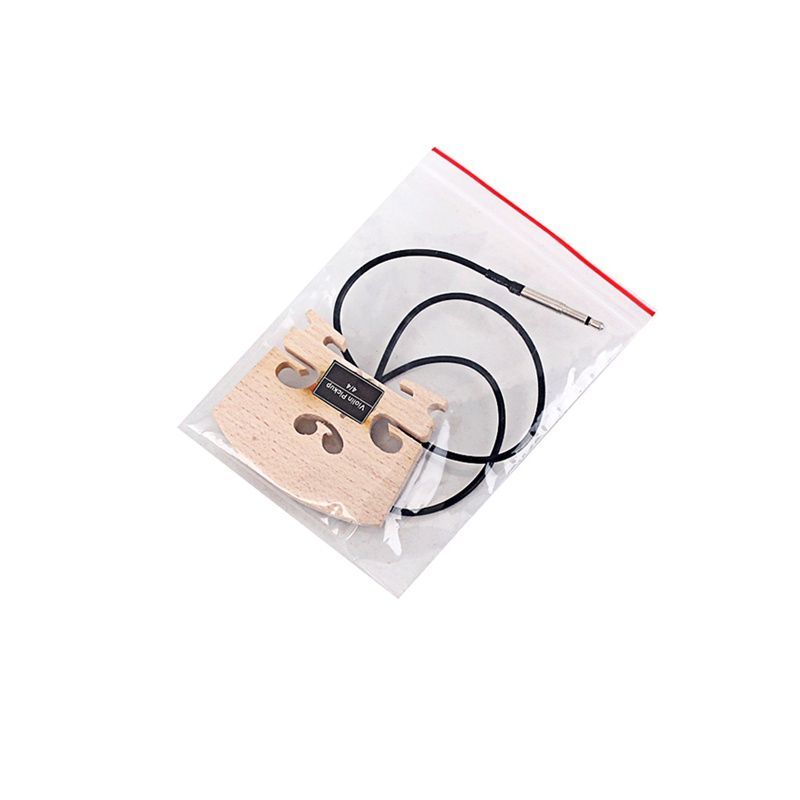 1 Cầu Đàn Kèm Pickup Gắn Bên Trong Thay Thế Cho Đàn Violin Điện 4 / 4
