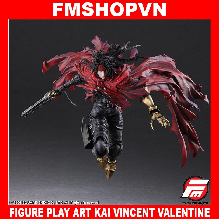 CAO 26 CM 🌟GIÁ SIÊU RẺ🌟 MÔ HÌNH PLAY ARTS KAI VINCENT VALENTINE MÔ HÌNH NHÂN VẬT BL