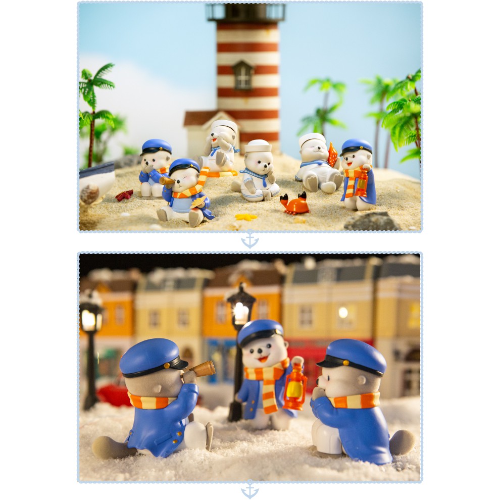 Mr. Sea Otter series blind box Character model Cute figure