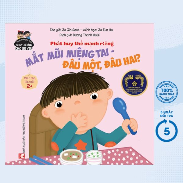 Sách - Phát Huy Thế Mạnh Riêng - Mắt Mũi Miệng Tai, Đâu Một, Đâu Hai? - PNU
