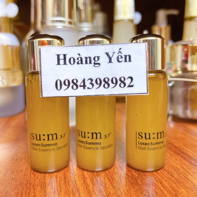 Nước thần Sum Losec - Su:m37 Losec Summa Elixir Essence Secréta lọ 7ml - Nội địa Hàn Quốc - date 2023