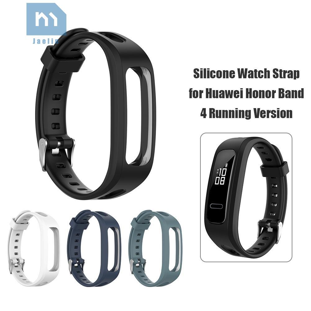 Dây đeo đồng hồ bằng silicon cho Huawei Honor Band 4 Running Version / Huawei Band 3e