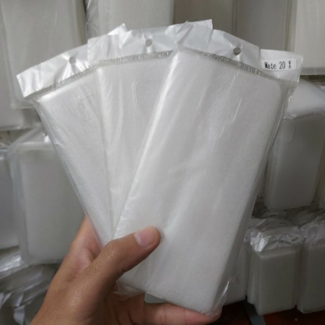 ốp dẻo silicon huawei mate 20x trong suốt (loại tốt)