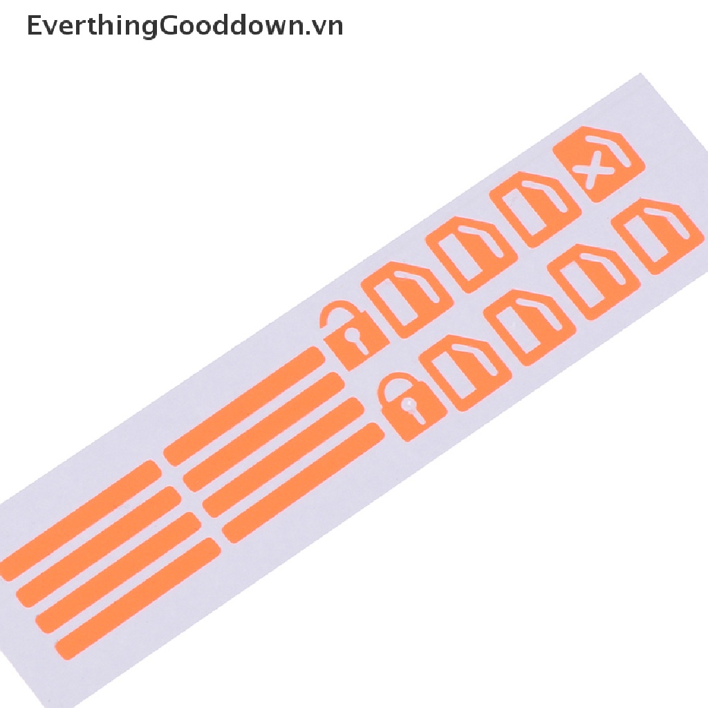 Sticker Phản Quang Dán Trang Trí Công Tắc Cửa Sổ Xe Hơi