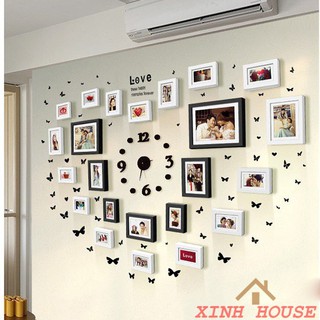 Bộ Khung Ảnh Treo Tường Phòng Cưới KA2301 - Bảo Hành Gãy, Vỡ - Hỗ Trợ In Hình