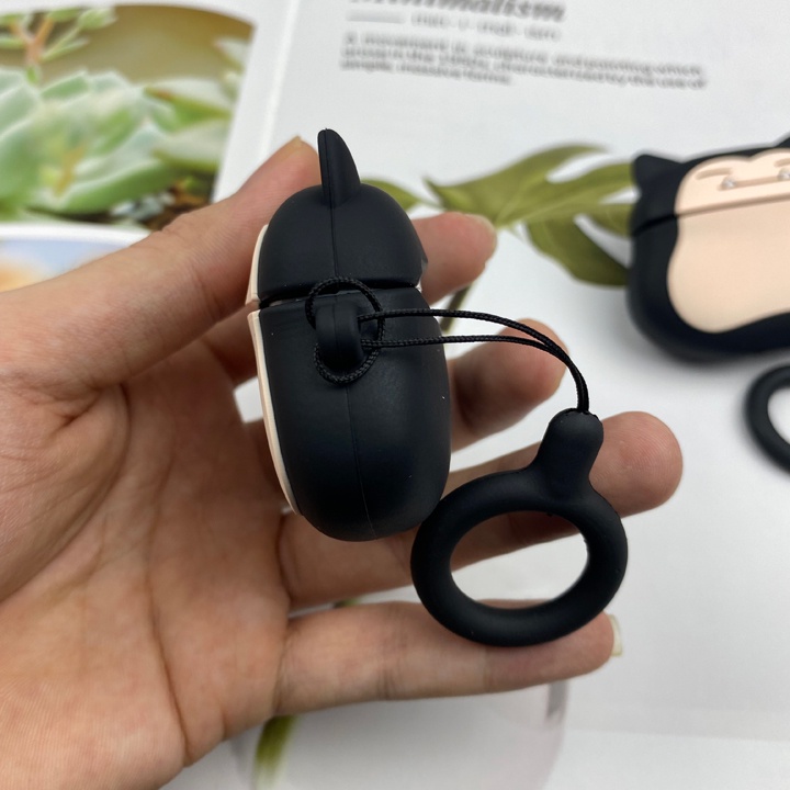 Case Airpods 1/2/3/Pro hình Snorlax Pokémon dễ thương - Vỏ ốp bảo vệ hộp tai nghe airpod  - Mã TZAP385