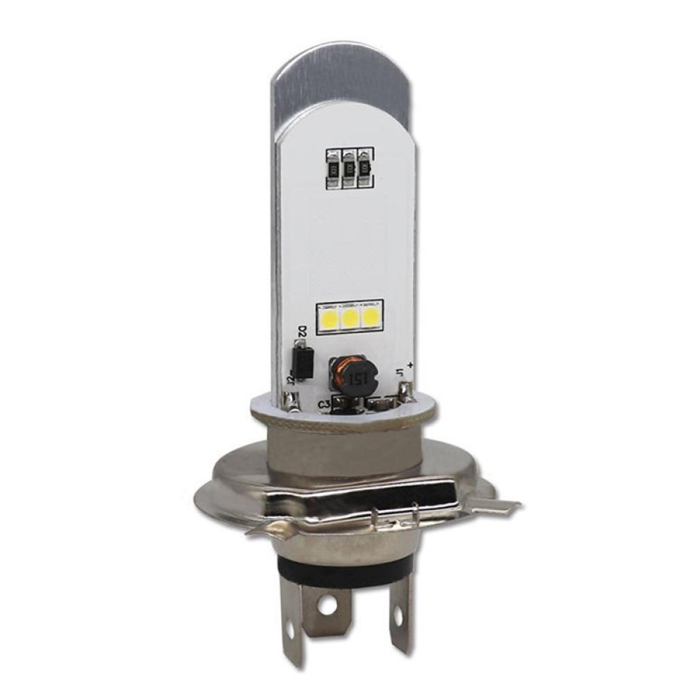 1 Đèn Pha LED H4 6SMD E7H3 Chất Lượng Cao Cho Xe Mô Tô