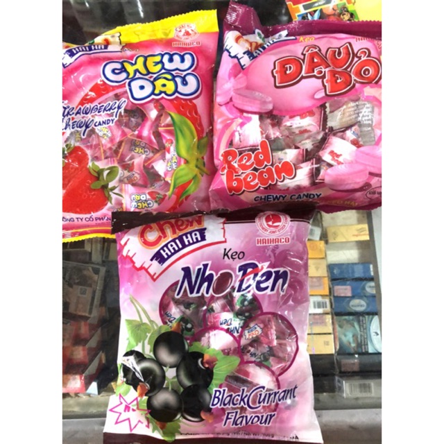 Kẹo Chew Hải Hà Các Vị gói 105g