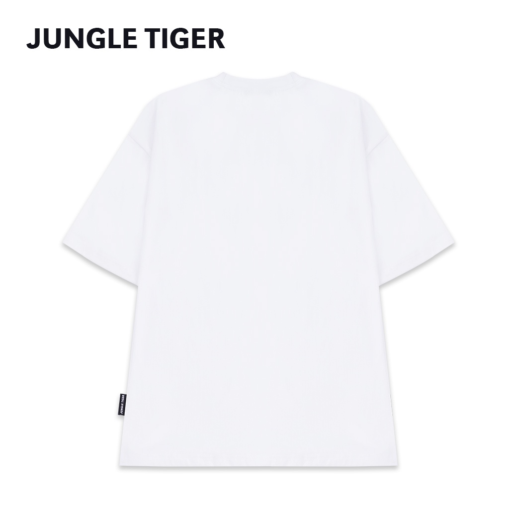 Áo Thun Nam Nữ Unisex JUNGLE TIGER áo phông Basic Tee Tay Lỡ oversize form rộng - JT8310