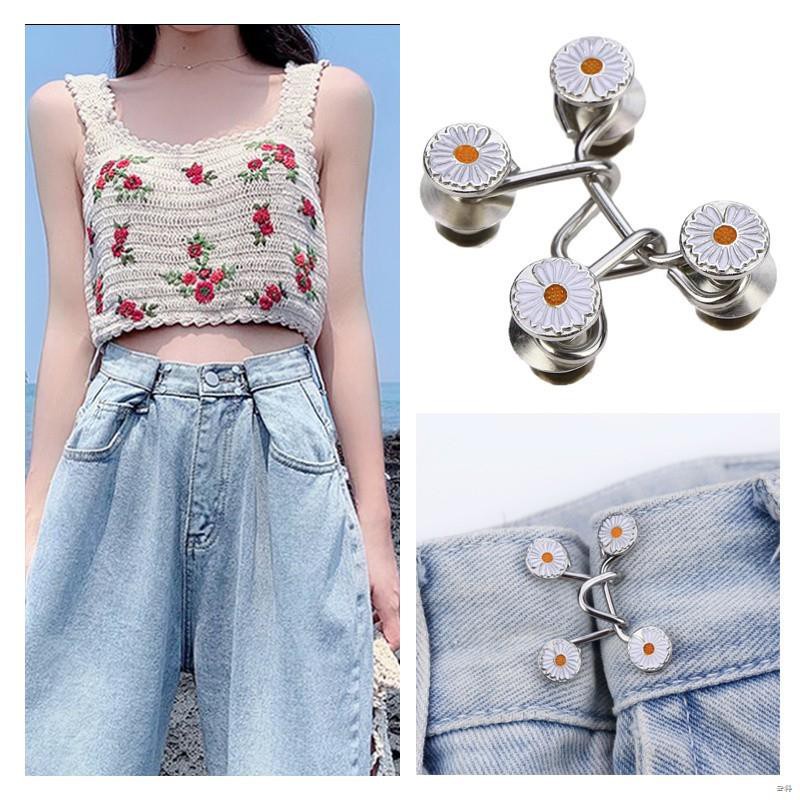 Nút quần jean không cần đóng vào có thể tháo ra