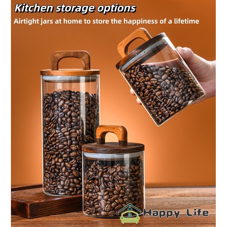 Hũ Thủy Tinh Trong Suốt Có Nắp Kẹp Tiện Dụng 550ML / 750ML / 1000ML / 1300ML