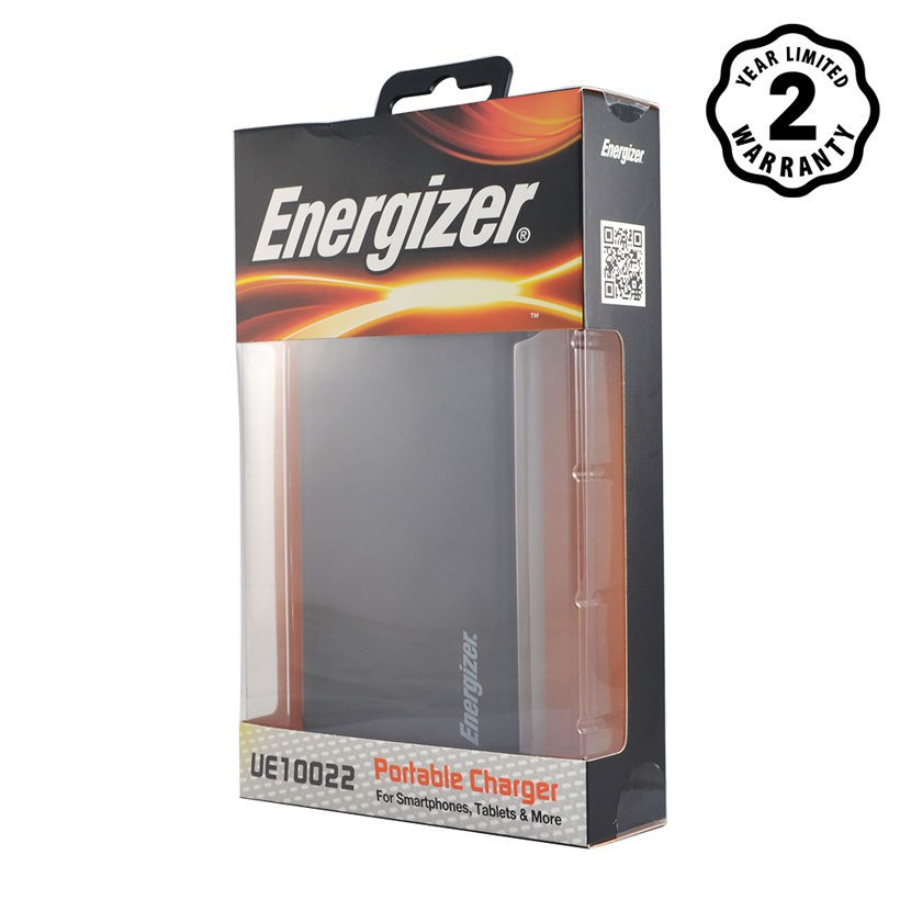 Sạc dự phòng Energizer 10000mAh - UE10022 (chính hãng, full box, nguyên seal)