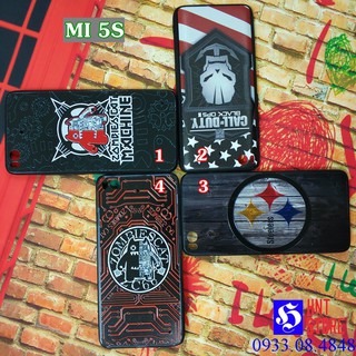 Ốp lưng xiaomi mi5s - nắp lưng nhựa viền cao su