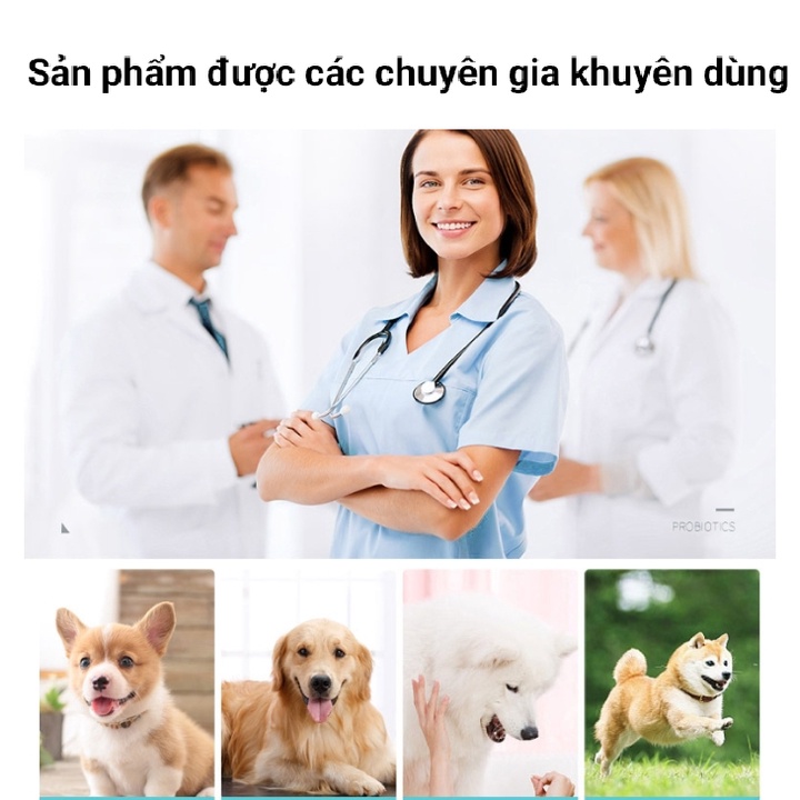 Men vi sinh cho chó mèo Borammy Probiotics gói 5g - Men tiêu hóa cho chó mèo