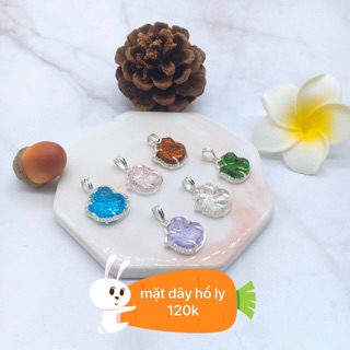 Mặt dây chuyền bạc cao cấp đá hồ ly