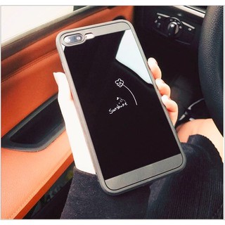 Ốp iPhone silicone dẻo gương bóng Cỏ Sunshine