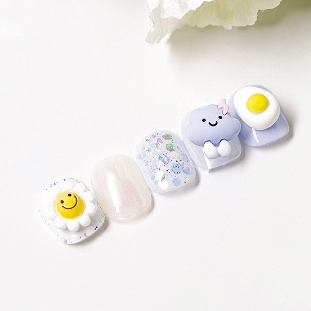 Phụ Kiện Trang Trí Móng Tay 3D Hình Hoạt Hình Nhật Bản