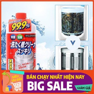 Tẩy Vệ Sinh Lồng Máy Giặt Hàng Nội Địa Nhật Siêu Sạch
